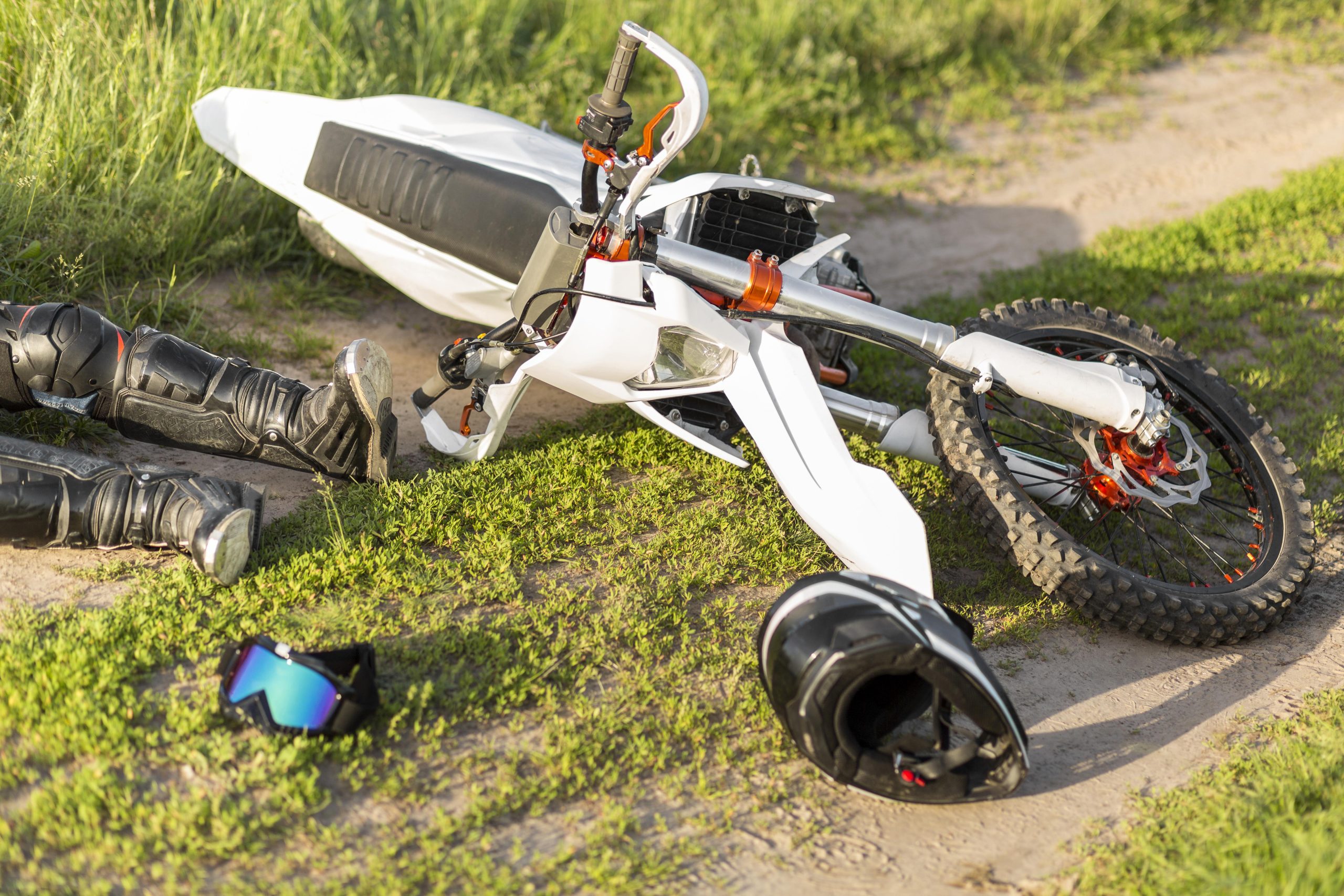 Motorcycle accident lawyer assisting injured riders after a serious road collision